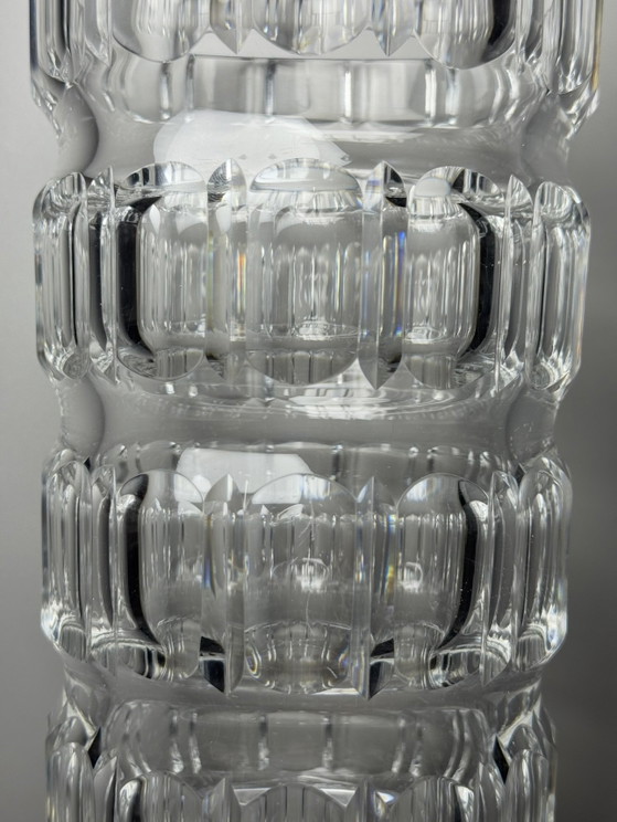 Val Saint Lambert “Cendrillon” Crystal Vase — Charles Graffart, Belgium, c. 1940s (photo 10 of 15)