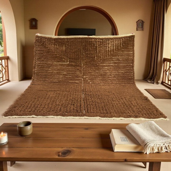 Image 1 of Large Berber handcrafted living room rug 350cm x 250cm