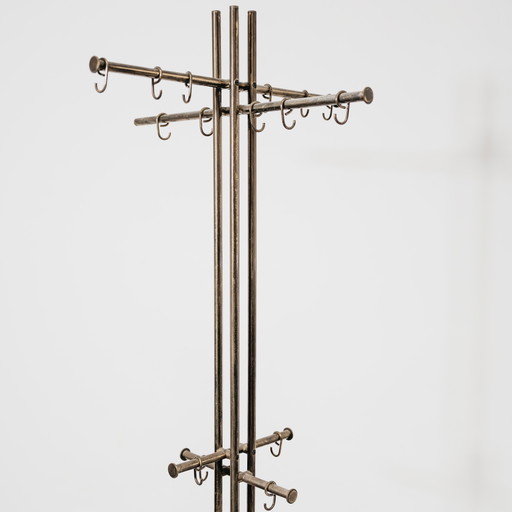 Renato Zevi Metalarte Garderobe aus Marmor und Messing, modernes Design