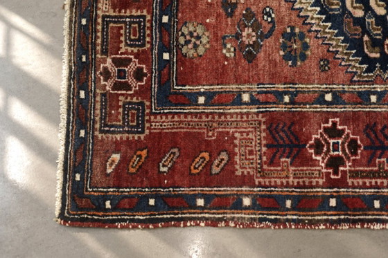 Tappeto Hamadan Kamse orientale vintage tessuto a mano dal Medio Oriente, anni '60 – Oggetti decorativi (photo 14 of 14)