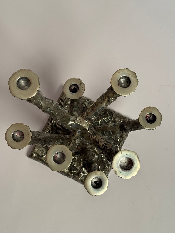 Image 1 of Vintage design Brutalist Candlestick ('60/'70)