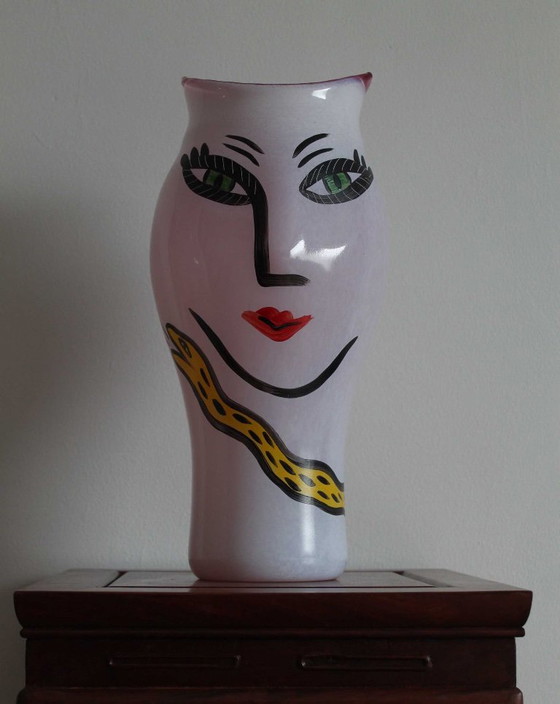 Kosta Boda "Open Minds" Crystal Vase by Ulrica Hydman – Glass (photo 10 of 12)