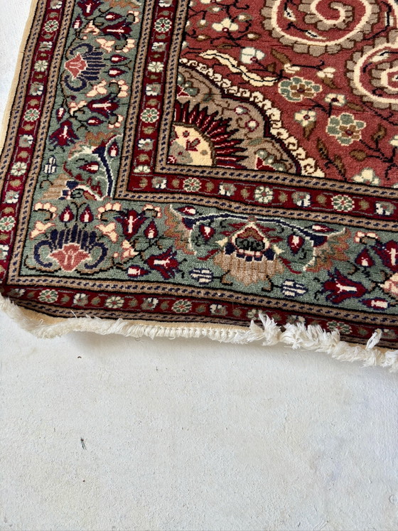 Persian Rug Hand-knotted Oriental Rug Tabriz 200 x 300 cm – Rugs & carpets, Wool, Silk (photo 4 of 5)