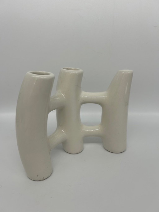 brutalist ceramic vase