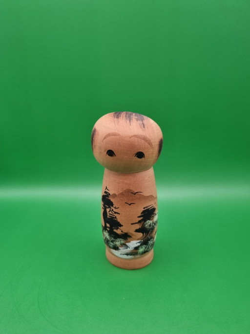 Beautiful Japanese Sōsaku Kokeshi
