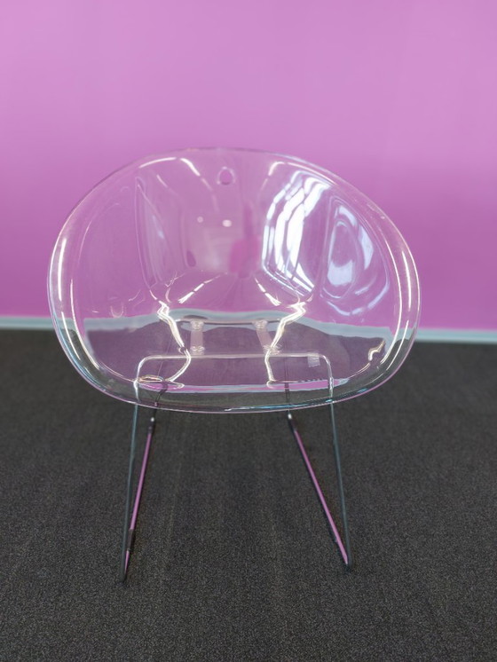 Image 1 of 4x Pedrali Gliss Stuhl transparent