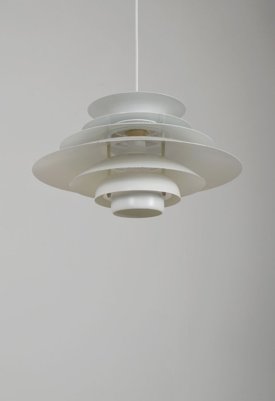 Image 1 of Danish tray lamp 3030-H designed by Kurt Wiborg for Jeka, 1970s