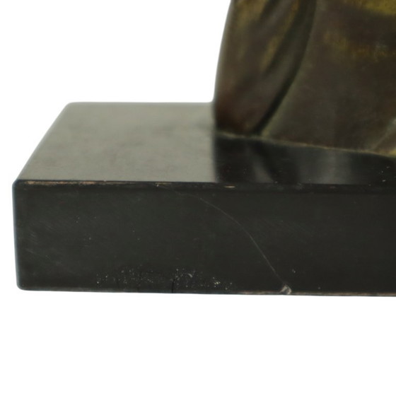 Image 1 of Statua in bronzo Art Deco Melani