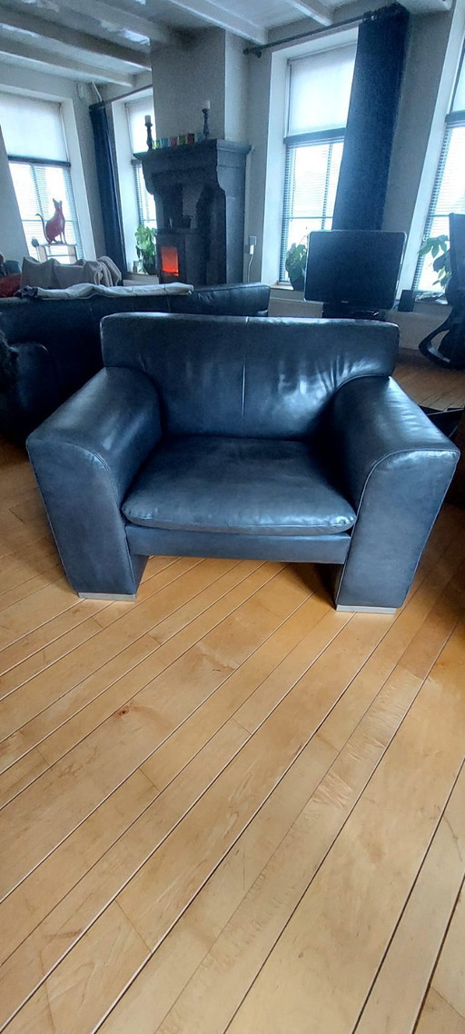 Canapé deux places en cuir Machalke – Qualité supérieure