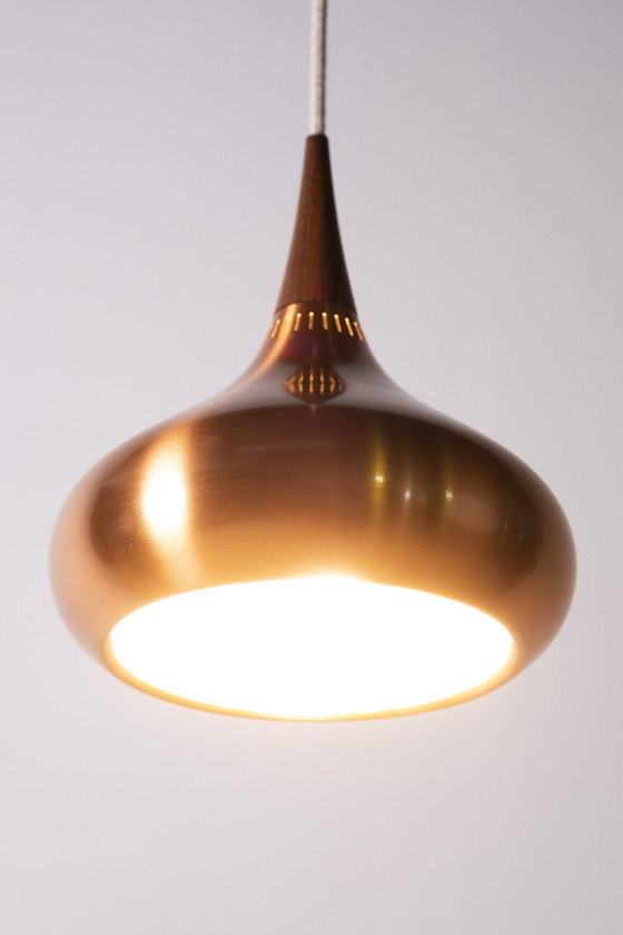 Image 1 of Orient Minor Pendant Lamp by Jo Hammerborg for Fog & Mørup, 1960s Denmark