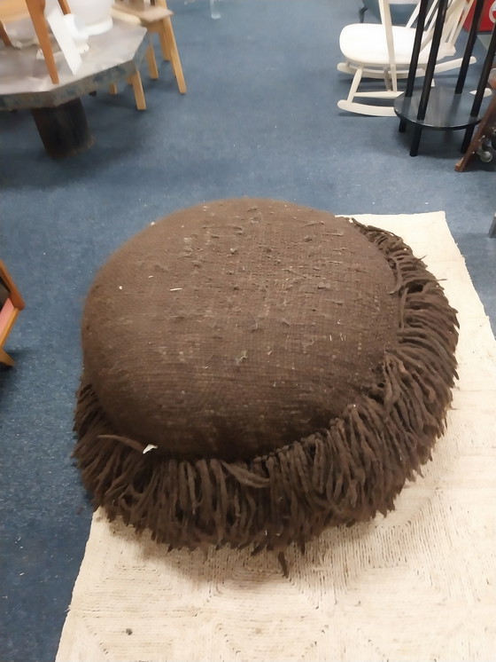 Image 1 of 1 x Pouf Rasta di Paolo Haubert per Avec Arcade Italy diametro 90 cm