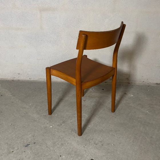 Image 1 of 6 sedie “Portex” Peter Hvidt e Orla Mølgaard-Nielsen