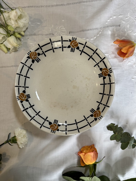 Image 1 of Plato de compota de St. Amand