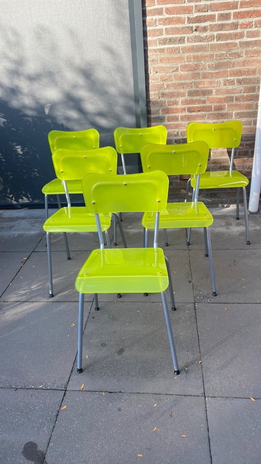 6 Chip Pim Pauer chairs from 1993 Zeritalia