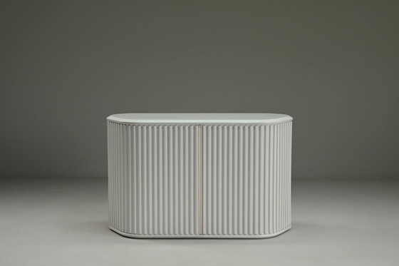 Image 1 of A’dammer dressoir van Aldo van den Nieuwelaar voor Pastoe, jaren 70, Nederland.