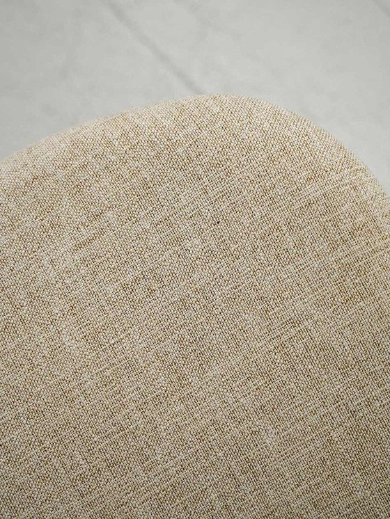 Image 1 of Paire de chaises vintage en teck avec dossier incurvé