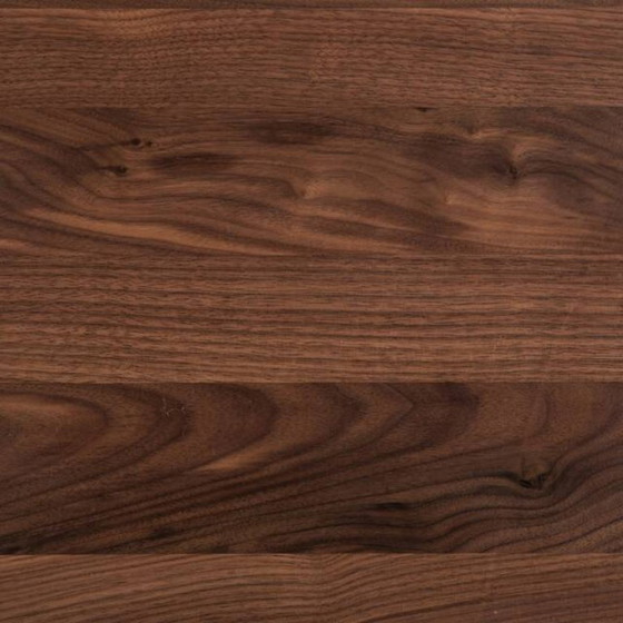 Image 1 of Ronde Terrazzo/Marmeren Tafel – 110 cm – Nieuw in verpakking – Walnoot houten kruisvoet