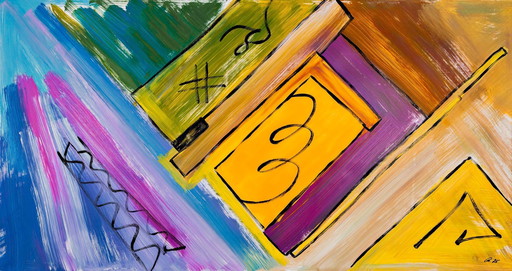 Artist canvas - Christoph PREIN - Color Spaces XXL