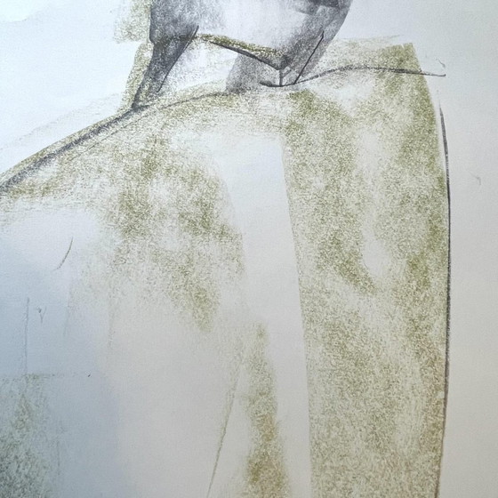 Georges (géo) De Vlamynck, Nu de Femme, Carboncino Inchiostro Gesso su Carta Bagnata – Dipinti e disegni (photo 5 of 13)