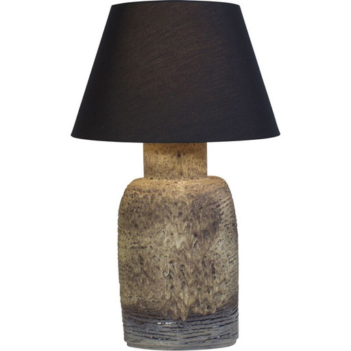 Vintage ceramic and enamel lamp by Kaiser Leuchten, Germany 1969