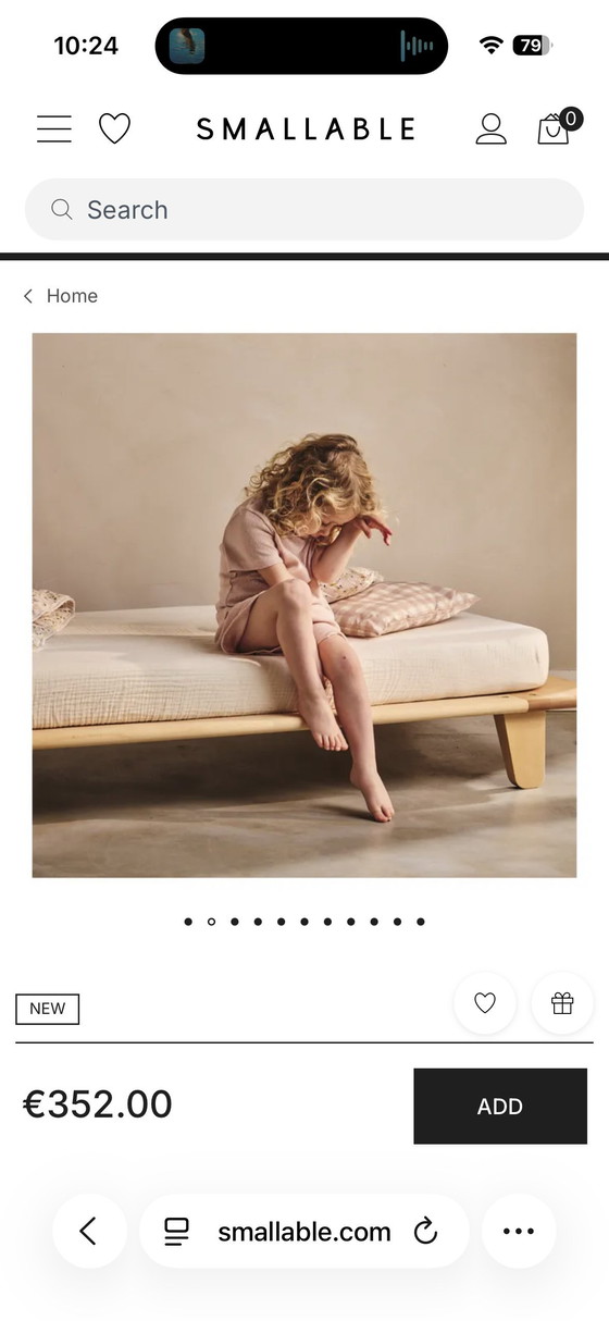 Image 1 of Charlie Crane Yomi Bedje inkl. matras / beschermer