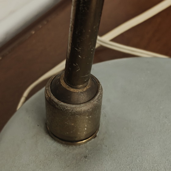 Rare Mid-Century Modern Desk Lamp – Unknown Designer – 1950s/60s – Original Condition – Table lamps, Brass (photo 12 of 15)