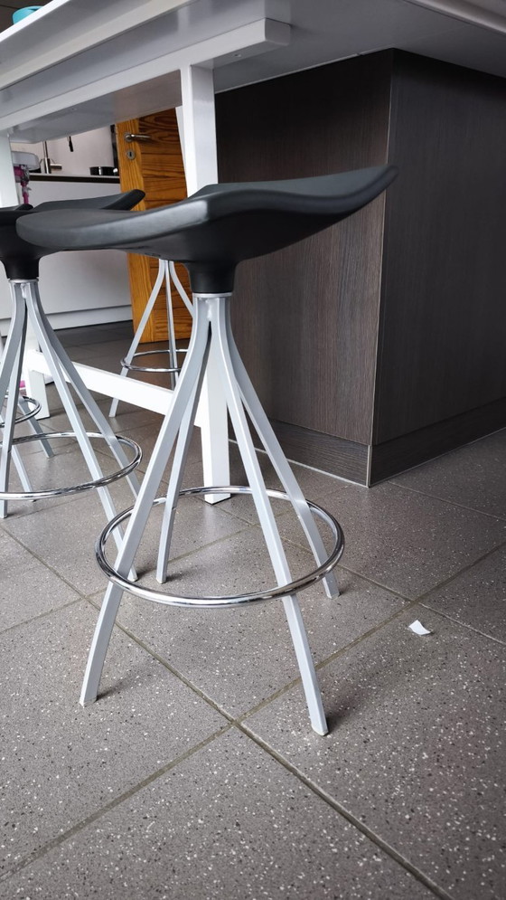 Image 1 of 3 Gimlet stools, Designed by Jorge Pensi For Mobles 114