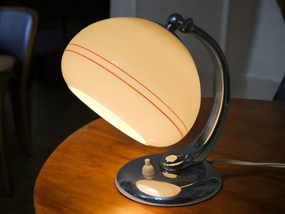 Image 1 of Very rare Art Deco table lamp / bedside lamp, Vienna 1920s