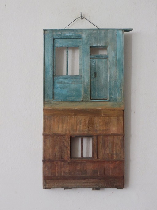 Eric van Solm - 'Rustic' – beeldhouwkunst, Wood
