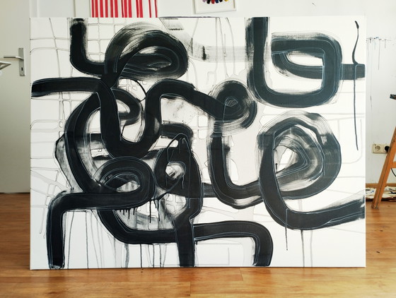 Image 1 of Natia Antadze Abstract Composition XXL