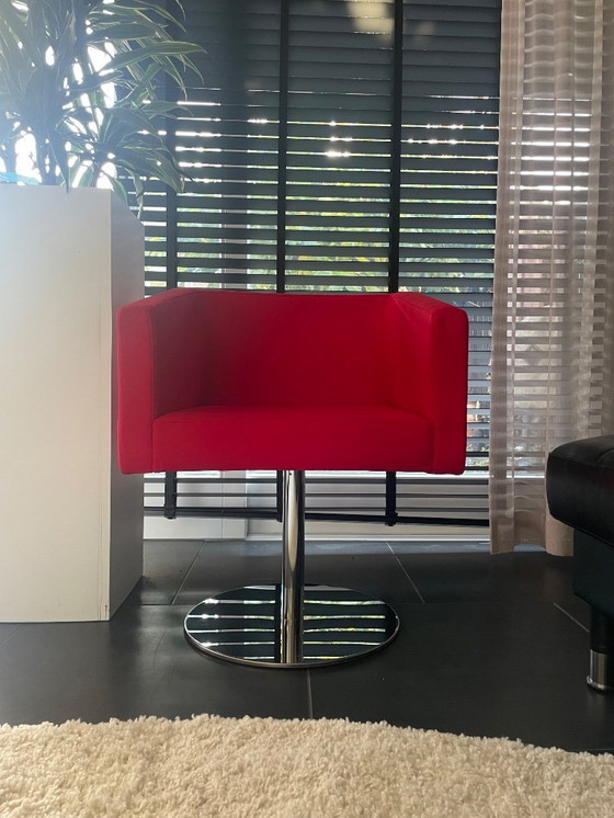 Image 1 of Chaise design - rouge