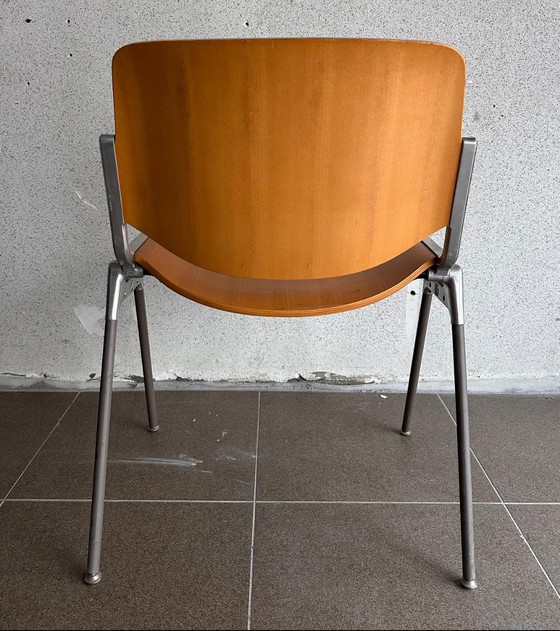 Image 1 of 4x DSC 106 Stoel van Giancarlo Piretti voor Castelli, ca 1960