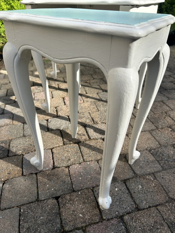3-Piece Set of Side Tables in Top Condition – Wood (photo 4 of 10)