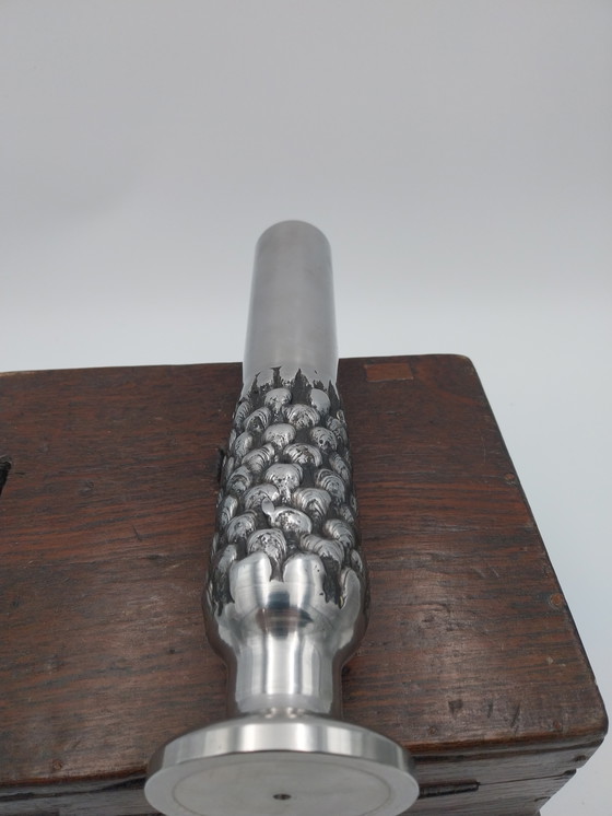 Image 1 of 1 x BMF-Vase aus Edelstahl, 26 cm hoch