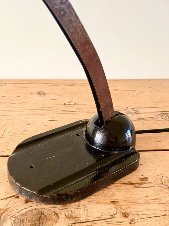 Image 1 of Lampada da scrivania industriale Schaco di metà secolo in stile Bauhaus