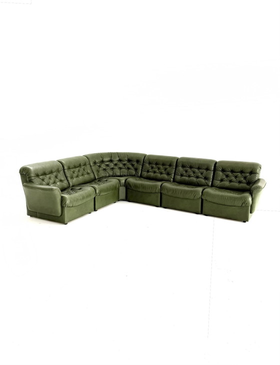 Image 1 of Vintage 6-piece modular element sofa, Laauser ‘80