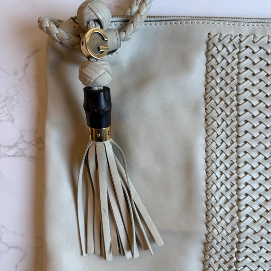 Gucci borsa tote in pelle beige fatta a mano – Borse tote, Bambù (photo 8 of 20)