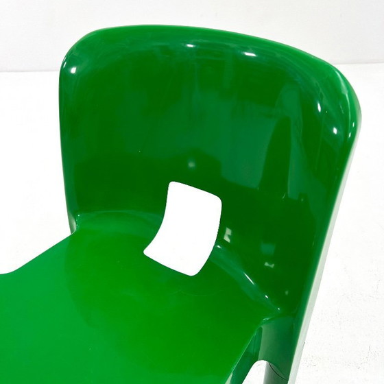 Image 1 of Green Model 4868 Universale Chair by Joe Colombo for Kartell, 1970s