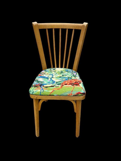 Reupholstered Baumann Chair – eetkamerstoelen, Wood (photo 2 of 8)