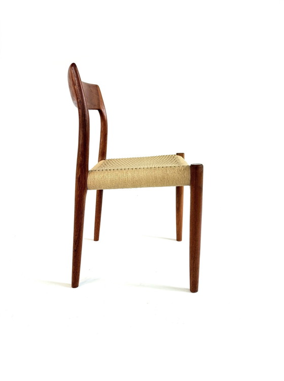 Image 1 of Sedia da pranzo vintage modello n. 77, Niels Otto Møller '70