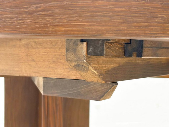 Image 1 of Round dining table by Dieter Waeckerlin, Switzerland, 1970s