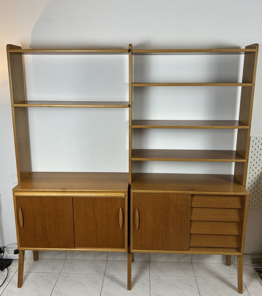 Mueble de pared independiente escandinavo vintage