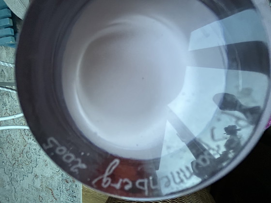 Image 1 of Jarrón de cristal Paul Spannenberg 2005 de Leerdam