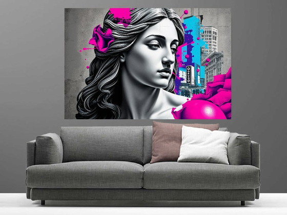 Image 1 of Photo printed on plexiglass / Limited edition / Street art / Original decoration / Pop art / Art deco