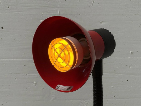 Image 1 of Lampada da tavolo con braccio flessibile nero di Lumes Lamps, anni '80.