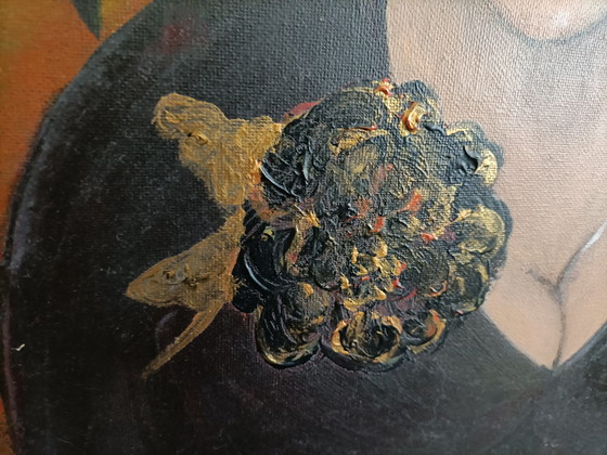 Image 1 of arte expresionista moderno ingenuo.firmado Tuke
