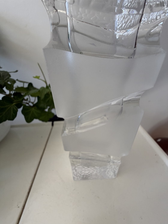 Image 1 of Vintage Pop Art crystal vase