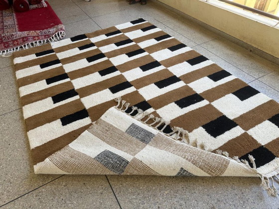 Image 1 of Tapis en laine fait main – coloris personnalisables 300cmx200cm