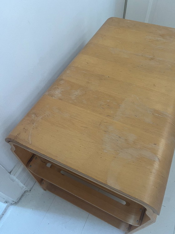 Image 1 of Vintage Richard Clack for Ikea ‘Kantra’ Plywood Console table