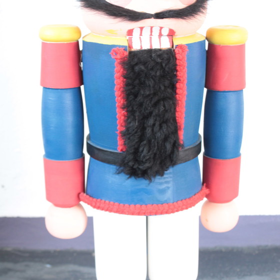 Image 1 of Nutcracker soldier hand-painted Erzgebirge